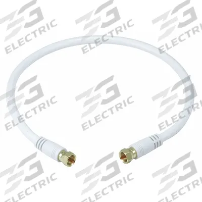 MONOPRICE Coaxial Cable: RG-6/UL, 18 AWG Conductor Gauge - RG-6/U Coaxial Cable with F-Type Connectors