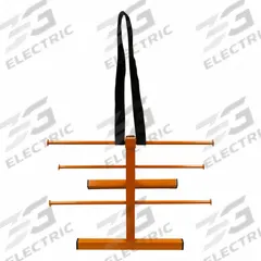 ETCON Shelving and Storage Racks: 6 Spindles, 18 1/2 in x 19 3/4 in x 9 1/4 in, Steel, Powder Coated (MPN WC838). Key specifications — Mounting Hardware Required: No; Adjustment Type: Not Adjustable; Brand: ETCON; Color: Orange; Material: Steel; Includes Mounting Hardware: No; Finish: Powder Coated; For Maximum Spool Diameter: 7 in.