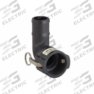 BANJO Cam and Groove Coupling: 2 in Coupling Size, 2 in Hose Fitting Size, 4 37/64 in Overall Lg - Type C Polypropylene Cam & Groove Fittings