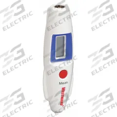 WESTWARD Infrared Thermometer: 1VER1, Max Temp/Min Temp, Fixed @ .95 to 0.95, Std, Pocket Size Body. Key specifications — Features: Use Laser Sighting to Measure Surface Temperatures; Testing Functions: Maximum Temperature; Resolution °F: 0.1°F; Manufacturer Part Number: 1VER1; Mounting Style - NEW: Handheld Only; Includes Work Light - NEW: No Work Light Included; Body Style - NEW: Pocket Size; Accuracy °F: ±2.5% of Reading or ±4.5° Whichever is Greater.