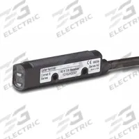 EATON Photoelectric Sensor Receiver: M18 Threaded, Non-Terminated Cable, 10-30V DC, NPN and PNP (MPN 12102A6517). Key specifications — DC Supply Voltage Rating: 10-30V DC; Brand: EATON.