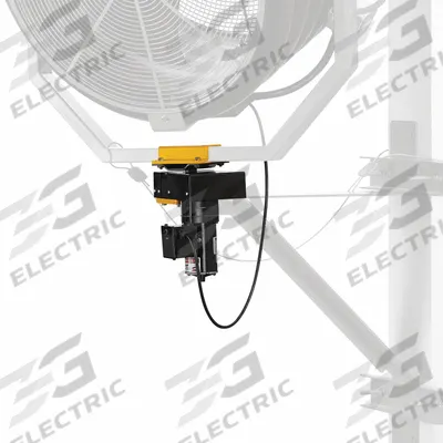 BIG ASS FANS Fan Oscillator: 10 3/4 in Lg, 744H98/744H99, 10 3/4 in Wd - Mounting Brackets
