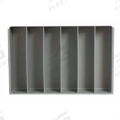 DURHAM MFG Compartment Drawer Insert: 18 in x 12 in x 3 in, 2 13/16 in x 11 21/32 in - Inserts for Large Compartmented Boxes