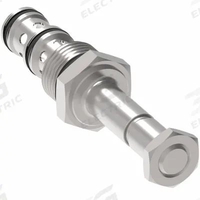 CHAR-LYNN Solenoid Valve: Screw-In, Two Positions, Normally Open, Three-Way, Electrical - Solenoid Cartridge Valves