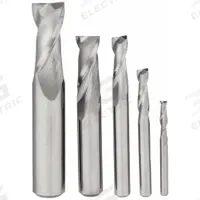 APPROVED VENDOR End Mill Set: Square, 5 Pc, Carbide, 2 Flute, 1/8" to 1/2" Mill Dia (MPN 204-888881)