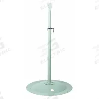 DAYTON Pedestal Base: Pedestal Base, 27 in Base Dia., Steel (MPN 1ZCP2). Key specifications — Includes: Assembly Hardware; Fan Accessory Finish: Powder Coated; Material: Steel; Manufacturer Part Number: 1ZCP2; Brand: DAYTON; Color: Gray.