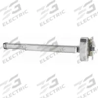PRECISION Exit Device: Mortise, 36 in Max Door Wd, Stainless Steel (MPN 3R02301RHRB630). Key specifications — Product Type: Exit Device; Brand: PRECISION; Exit Device Type: Mortise; Outside Trim Type: Not Included; Exit Bar Style: Touchbar; ADA Compliant: Yes.