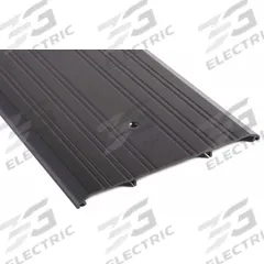 NATIONAL GUARD Door Threshold: Saddle, Aluminum, 3 ft Lg (MPN 429EDKB-36). Key specifications — Brand: NATIONAL GUARD; Transition Type: Fluted.