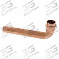 NIBCO Press Elbow Fitting: 90° Extended Elbow, 3/4 in CTS x 3/4 in CTS size, Press-fit x FTG, Copper (MPN 9068100PC). Key specifications — Brand: NIBCO; Series: Press System; Broad - Material for Bullet: Copper Or Bronze; Brand - Broad: NIBCO.