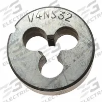 WESTWARD Alloy Steel Die, 1/4-32 UNF: CCT1060-31, Die