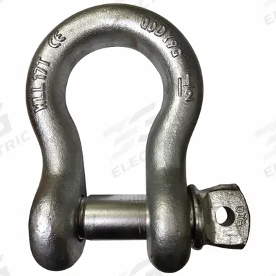 APPROVED VENDOR Anchor Shackle: Anchor Shackle, 34,000 lb Working Load Limit, Carbon Steel - Anchor Shackles for Lifting