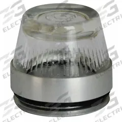 EATON Pilot Light Lens: 30 mm Panel Mounting Hole Dia, Clear, Fresnel, Incandescent/LED (MPN 10250TC17N). Key specifications — Brand: EATON; Compatible with Series: 10250T PresTest; Lens Material: Glass.