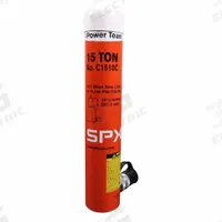 POWER TEAM Hydraulic Cylinder: Single Acting, 15 ton Nominal Capacity, 10 in Nominal Stroke Lg (MPN C1510C). Key specifications — attr98927: POWER TEAM.