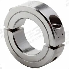CLIMAX METAL PRODUCTS Shaft Collar: 2-Piece, Inch, Round, Clamp-On, 5/8 in Bore Dia, Stainless Steel (MPN 2C-062-S). Key specifications — attr671628: CLIMAX METAL PRODUCTS.