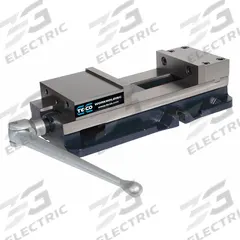 TE-CO Machine Vise: 8 in Jaw Face Wd, 11 in Max Jaw Opening, 2 13/64 in Throat Dp, Smooth Face (MPN PWS-8110). Key specifications — attr1030482: TE-CO.