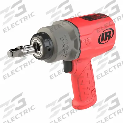 INGERSOLL RAND Air Impact Wrench: Full-Size, 1/2 in Drive, Pistol-Grip, Square - Pistol-Grip Air-Powered Impact Wrenches with Standard Anvils