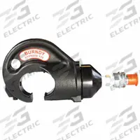 BURNDY Remote Powered Crimping Head: U-Die, 500 kcmil Max Copper, 750 kcmil Max Aluminum, HYGROUND (MPN Y35BH). Key specifications — attr664980: BURNDY; attr664997: Remote Hydraulic Crimping Tool; attr664981: U-Die; attr664982: HYGROUND.