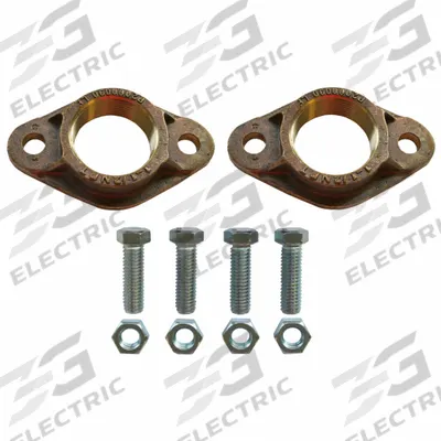 BELL & GOSSETT Flange: 1 in, 101502LF, 1 in FNPT, Flange - Standard Flanges