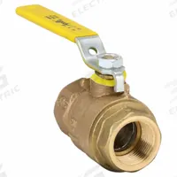 APOLLO Manual Two-Way Ball Valve: 1 in, Bronze, Straight, FNPT x FNPT, 600 psi Max. Pressure (CWP) (MPN 77C10501A). Key specifications — Brand: APOLLO; Handle: Lever.
