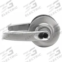 MARKS USA Door Lockset: Classroom Lever Locksets, Chrome, ADA Compliant (MPN 495RS/26D). Key specifications — Ligature Resistance: Not Ligature-Resistant; Brand: MARKS USA; Lockset Function ANSI Code: F84; Visual Indicator Message: No Message; Lockset Style: 495 Straight; ADA Compliant: Yes; Finish: Satin Chromium-Plated : Zinc.