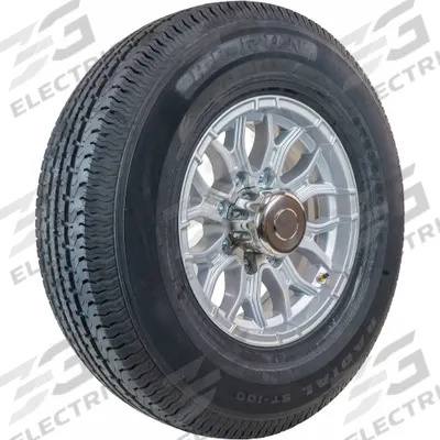 HI-RUN Trailer Tire Assembly: Street Tire and Wheel Assembly, ST235/80R16 Tire Size - Street Tire & Wheel Assembly