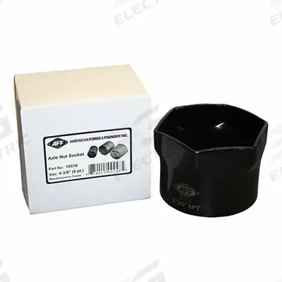AMERICAN FORGE & FOUNDRY Automotive Socket: 3/4 in Drive Size, 4 3/8 in Socket Size - SAE Lock Nut Sockets