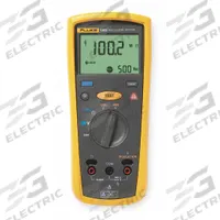 FLUKE Megohmmeter: 0.01 kiloohm to 20 kiloohm, CAT IV 600V, IP40, Digital, No Output, 1 mA (MPN FLUKE-1503). Key specifications — IP Rating: IP40; Test Voltage: 1,000V DC; Brand: FLUKE.