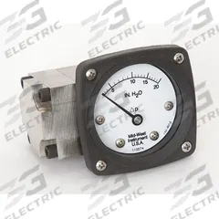 MIDWEST INSTRUMENT Differential Pressure Gauge: Back, 1/4 in NPT Female, Model 142, 2 1/2 in Dial (MPN 142-SA-00-OO-20H). Key specifications — Sensor Type: Diaphragm; Series: Model 142; Housing Material: 316 Stainless Steel; Certificate of Calibration: Not Included.