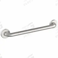 WINGITS Wall Grab Bar: Straight, 42 in Lg, 1 1/4 in Dia, Stainless Steel, Peened Satin (MPN WGB5SSPE42). Key specifications — Finish: Peened Satin; Brand: WINGITS.