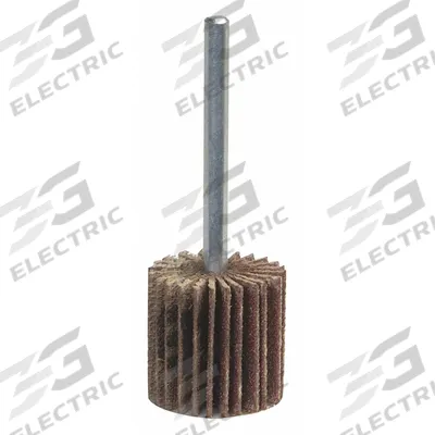 APPROVED VENDOR Flap Wheel: 2 1/2 in Dia x 1 in W, 1/4 in Straight-Shank, Aluminum Oxide - General Purpose Flap Wheels for All Metals