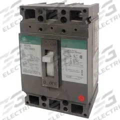 GE Molded Case Circuit Breaker: 20 A Amps, 14kA at 277V AC, Fixed, Line/Load Lug, ABC (MPN THED136020WL). Key specifications — Series: THED; Max. AIR Rating: 14kA at 277V AC; Instantaneous Trip: Fixed; Terminal Connection: Line/Load Lug; Phase Connection: ABC.
