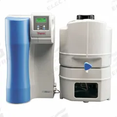 THERMO SCIENTIFIC Water Purification System: Type III Water, 12 L/hr Flow Rate, 3/4" NPT, Tap Water (MPN 50132387). Key specifications — Manufacturer Part Number: 50132387; Brand: THERMO SCIENTIFIC; Product Type: Water Purification System; Purified Water Type: Type III Water; Feed Connection: 3/4" NPT; Feed Water Monitoring: No; Feed Source: Tap Water; Impurities Removed: Bacteria.