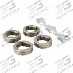 LINCOLN ELECTRIC Drive Roll Kit: 4-Roll, 0.045 in, V-Groove, 0.04 in to 0.045 in (MPN KP1505-045S). Key specifications — For Wire Feeder Series: DH-10; For Wire Type: Solid; Brand: LINCOLN ELECTRIC; Manufacturer Part Number: KP1505-045S.