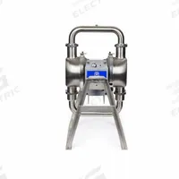 GRACO Electric Diaphragm Pump: Stainless Steel Body, Single Phase, 200-240V AC, 3 in, SS Valve (MPN HE120-0698). Key specifications — Nameplate Voltage: 200-240V AC; Brand: GRACO; Surface Roughness: 32 Ra; Check Valve Material: SS; Diaphragm Material: PTFE with EPDM Backing; Seat Material: 316 SS.