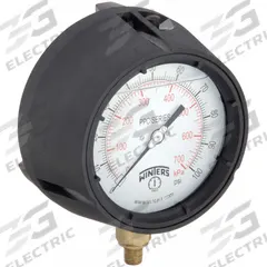 WINTERS Process Pressure Gauge: 0 psi to 100 psi, White, 4 1/2 in Dial, 1/4 in NPT Male, Bottom, PPC (MPN PPC5084-G-SG.). Key specifications — Brand: WINTERS; Pointer Color: Black; Accuracy: ±0.5%; Dial Color: White; Gauge Wetted Parts: Brass / Bronze; Case Material: Phenolic; Vibration Resistance Properties: Liquid-Filled; Pressure Range: 0 psi to 100 psi.