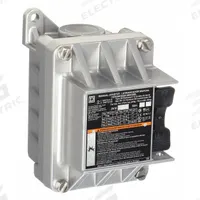 SQUARE D Manual Motor Starter: Non-Reversing, 1 Poles, 16 A, Thermal Protection, Toggle Switch (MPN 2510FR1). Key specifications — Brand: SQUARE D; Thermal Unit Type: Melting Alloy Thermal Units (Sold Separately).