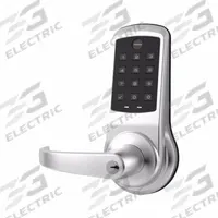 ASSA ABLOY Cylindrical Lock: ADA Compliant, Chrome (MPN PB-NTB613-NR 626). Key specifications — Product Type: Cylindrical Keypad Lock; Manufacturer Part Number: PB-NTB613-NR 626; Key Override Options: Cylinder Override; Lever Style: Curved Return.