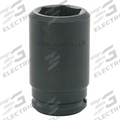 PROTO Impact Socket: 1 1/2 in Drive Size, SAE, 3 15/16 in Socket Size, 6-Point - 1-1/2" Drive Impact Sockets