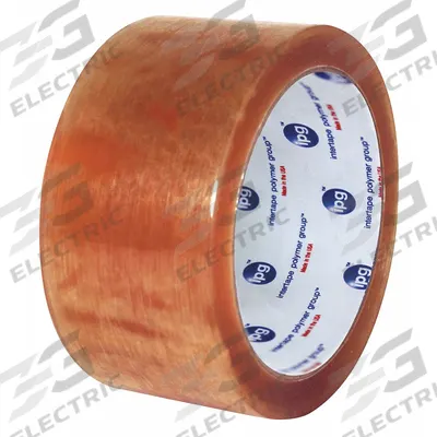 IPG Packing Tape: 1.6 mil Tape Thick, 1 7/8 in x 328 1/16 ft, Clear - Polypropylene Natural Rubber Tape