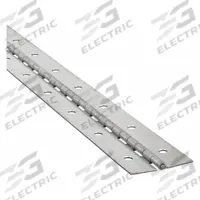 APPROVED VENDOR Piano Hinge: Steel, 72 in Leaf Ht, 1 in Leaf Wd (MPN 4PB28). Key specifications — Material: Steel.
