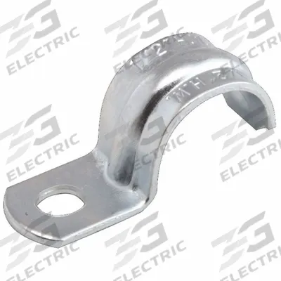 RACO Conduit & Pipe Strap Clamp, One-Hole: 1/2 in Trade Size, Steel - Surface Mount Clamps for Conduit & Pipe