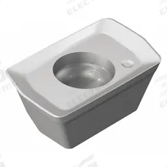 SANDVIK COROMANT Milling Insert, Finishing, Rectangle, 390R: 390R-070208E-PL 1130
