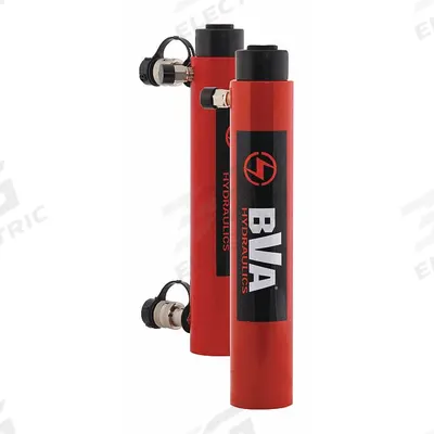 BVA HYDRAULICS Hydraulic Ram: Double Acting, 10 ton Nominal Capacity, 10 in Nominal Stroke Lg - General Purpose Rams