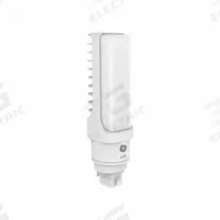 GE LAMPS Compact LED Bulb: Type A, 4-Pin (G24q/GX24q), T13, LED, 3500K, 1,200 lm Light Output (MPN LED9G24Q-H/835). Key specifications — Brand: GE LAMPS; Bulb Designation: LED9G24Q-H/835; Dimmable: No; Color Temperature: 3500K.