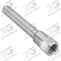ASHCROFT Threaded Thermowell: Stainless Steel, For 15 in Stem Lg, 10 1/2 in Insertion Lg (MPN 50W1050LST260C). Key specifications — Maximum Operating Temperature: 700°F at 3700 psi; Brand: ASHCROFT; Maximum Operating Pressure: 7,000 psi at 100°F.