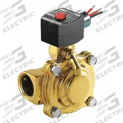 REDHAT Solenoid Valve: 2-Way, Normally Closed, 1 in Pipe Size, 110V AC/120V AC, Explosion Proof (MPN EF8220G025). Key specifications — Coil Enclosure: Explosion Proof; Pipe Size: 1 in; Voltage: 110V AC; Brand: REDHAT.