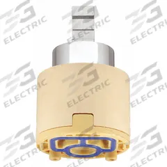 T&S BRASS Cartridge: For B-2730 / B-2731 / B-2740 Ceramic Cartrid Series, Use with Hot/Cold Water (MPN 013080-45). Key specifications — Compatible Series: B-2730 / B-2731 / B-2740 Ceramic Cartrid; For Water Temperature: Hot/Cold; Compatible Brand: T&S Brass; Product Type: Cartridge; Includes: (1) Cartridge; Material: Brass.