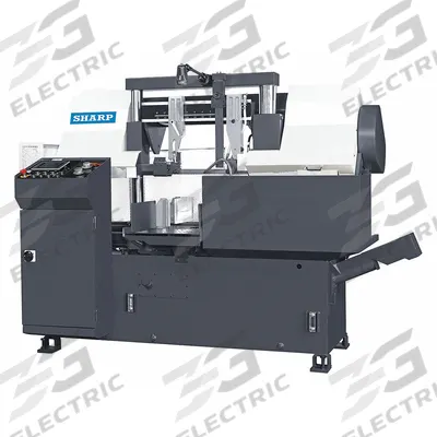SHARP Band Saw: 15 in x 12 9/16 in, 66 to 328, 0°, 17.0 A, 3 Phase - Non-Mitering Semi-Automatic Horizontal Band Saws