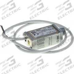 SMC Press Switch: IS10-N01-P, Pressure Switch, IP40, 100 V/24 V or less/48 V, 0.5 m Lead Lg (ft). Key specifications — attr947381: Pressure Switch; attr947365: IS10-N01-P; attr947378: 20 mA (100 V); 40 mA (48 V); 50 mA (24 V or less); attr947379: 24 V or less.