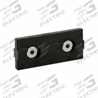 T-Slot Framing System Rollers: 10 Series, 1 7/8 in L x 13/16 in W x 5/16 in H, Black, Double Mount (MPN 6793-1). Key specifications — Brand: 80/20; Housing Material: UHMW PE; Finish: Smooth.